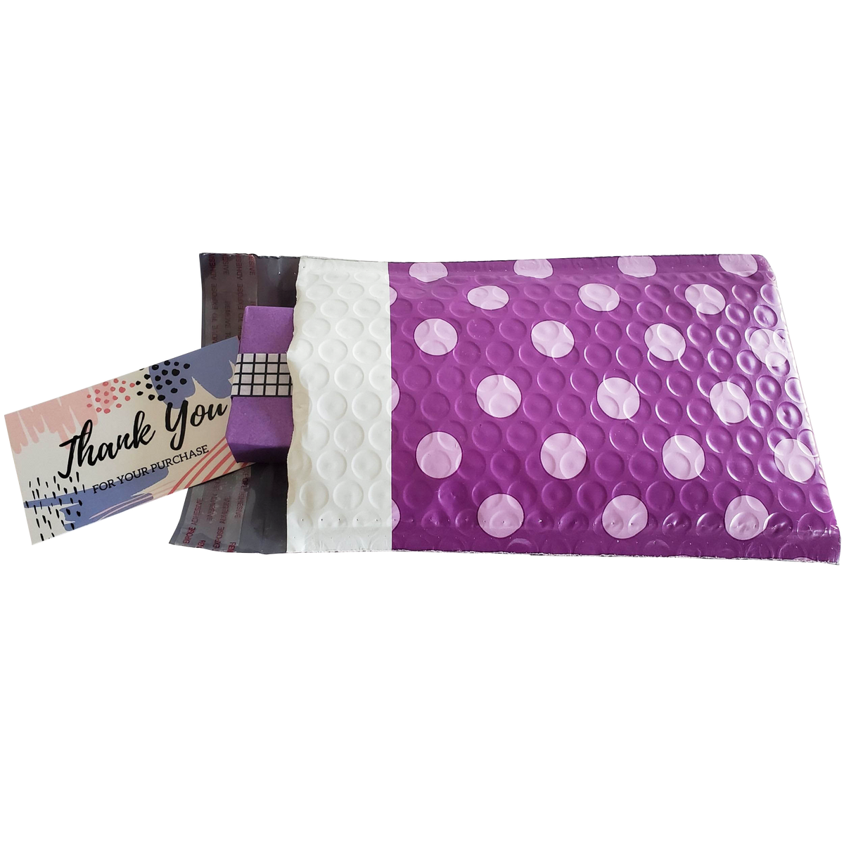 kelkaa Thank You for Your Purchase Cards 3.5 x 2 Inches (Pack of 50, 1