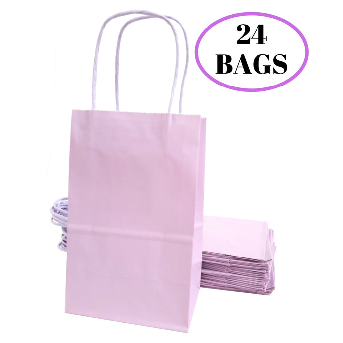 kelkaa Party Kraft Paper Bags - Lavender (5.25x3.5x8.5