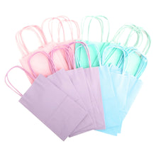 Load image into Gallery viewer, kelkaa Kraft Party Paper Bags - Assorted Pastel (5.25x3.5x8.5&quot;)