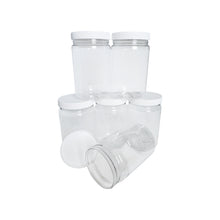 Load image into Gallery viewer, kelkaa 32oz PET Plastic Jars - Pack of 6