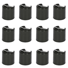 Load image into Gallery viewer, kelkaa Black Press Smooth Disc Top Caps 24/410