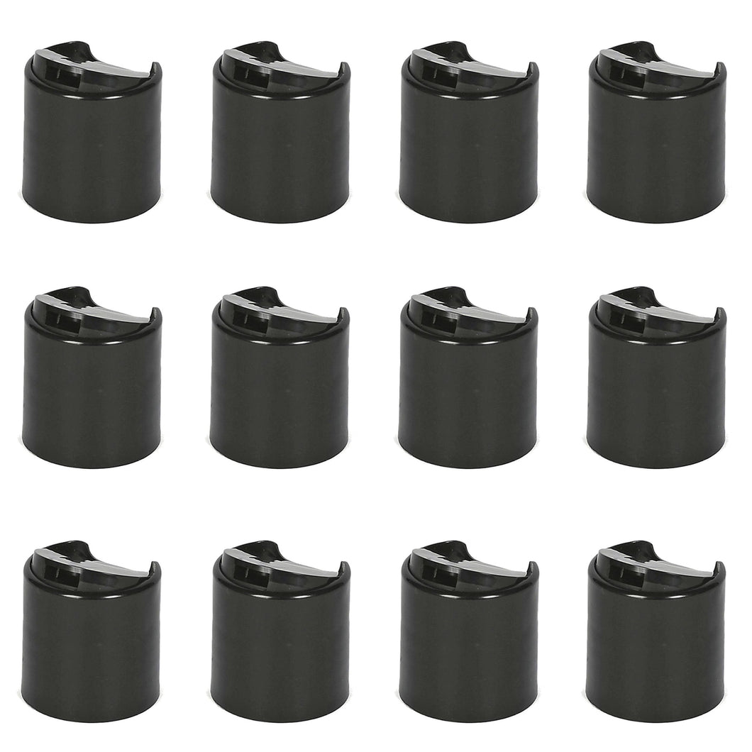 kelkaa Black Press Smooth Disc Top Caps 24/410