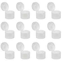 Load image into Gallery viewer, kelkaa White Flip Top Caps - 20/410 (Pack of 12)
