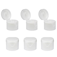 Load image into Gallery viewer, kelkaa White Flip Top Caps - 20/410 (Pack of 12)