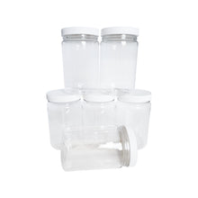 Load image into Gallery viewer, kelkaa 32oz PET Plastic Jars - Pack of 6