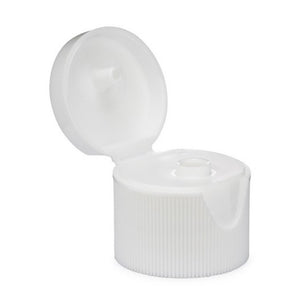 kelkaa White Flip Top Caps - 20/410 (Pack of 12)