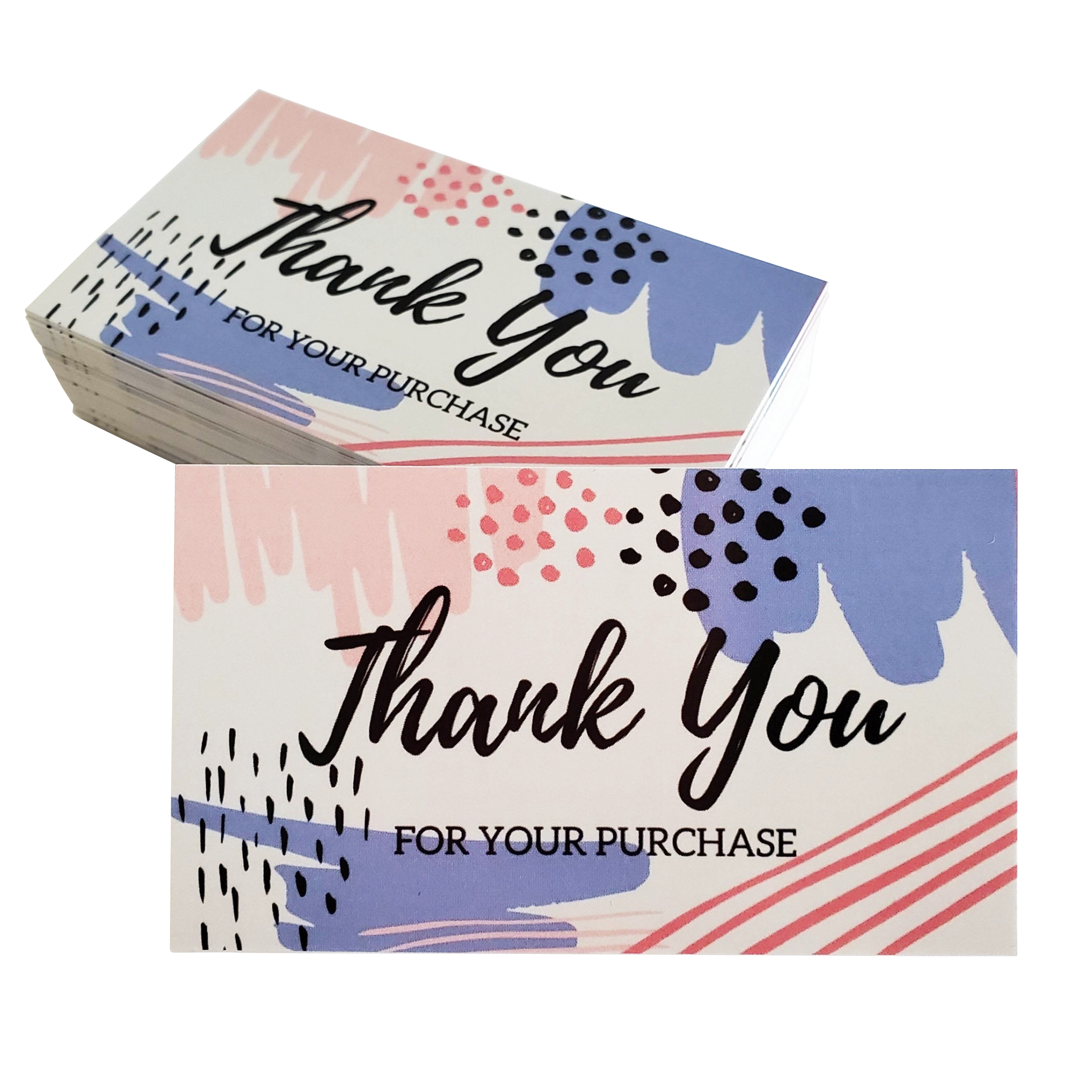 kelkaa Thank You for Your Purchase Cards 3.5 x 2 Inches
