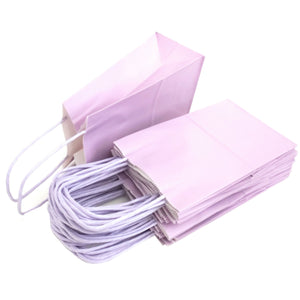 kelkaa Party Kraft Paper Bags - Lavender (5.25x3.5x8.5")