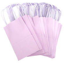 Load image into Gallery viewer, kelkaa Party Kraft Paper Bags - Lavender (5.25x3.5x8.5&quot;)