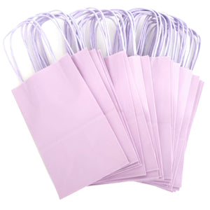kelkaa Party Kraft Paper Bags - Lavender (5.25x3.5x8.5")