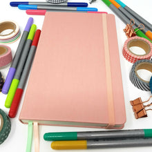 Load image into Gallery viewer, kelkaa Dotted Bullet Notebook (Blush Pink)
