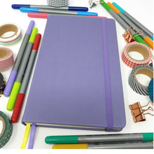 Load image into Gallery viewer, kelkaa Dotted Bullet Notebook (Purple)