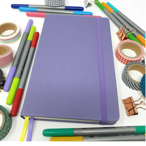 kelkaa Dotted Bullet Notebook (Purple)