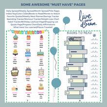 Load image into Gallery viewer, kelkaa Dotted Bullet Notebook (Teal Green)