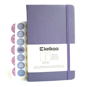 kelkaa Dotted Bullet Notebook (Purple)