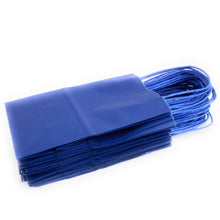 Load image into Gallery viewer, kelkaa Party Kraft Paper Bags - Royal Blue (5.25x3.5x8.5&quot;)