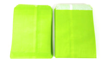 Load image into Gallery viewer, kelkaa Party Paper Treat Sacks -  Lime Green (5x7&quot;)