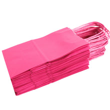 Load image into Gallery viewer, kelkaa Kraft Party Paper Bags - Magenta (5.25x3.5x8.5&quot;)