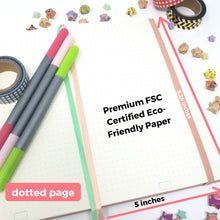Load image into Gallery viewer, kelkaa Dotted Bullet Notebook (Blush Pink)