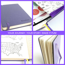 Load image into Gallery viewer, kelkaa Dotted Bullet Notebook (Purple)