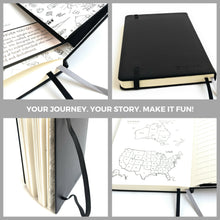Load image into Gallery viewer, kelkaa Dotted Bullet Notebook (Black)