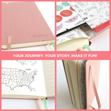 Load image into Gallery viewer, kelkaa Dotted Bullet Notebook (Blush Pink)