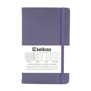 kelkaa Planner - Undated (Purple)