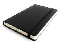 Load image into Gallery viewer, kelkaa Dotted Bullet Notebook (Black)